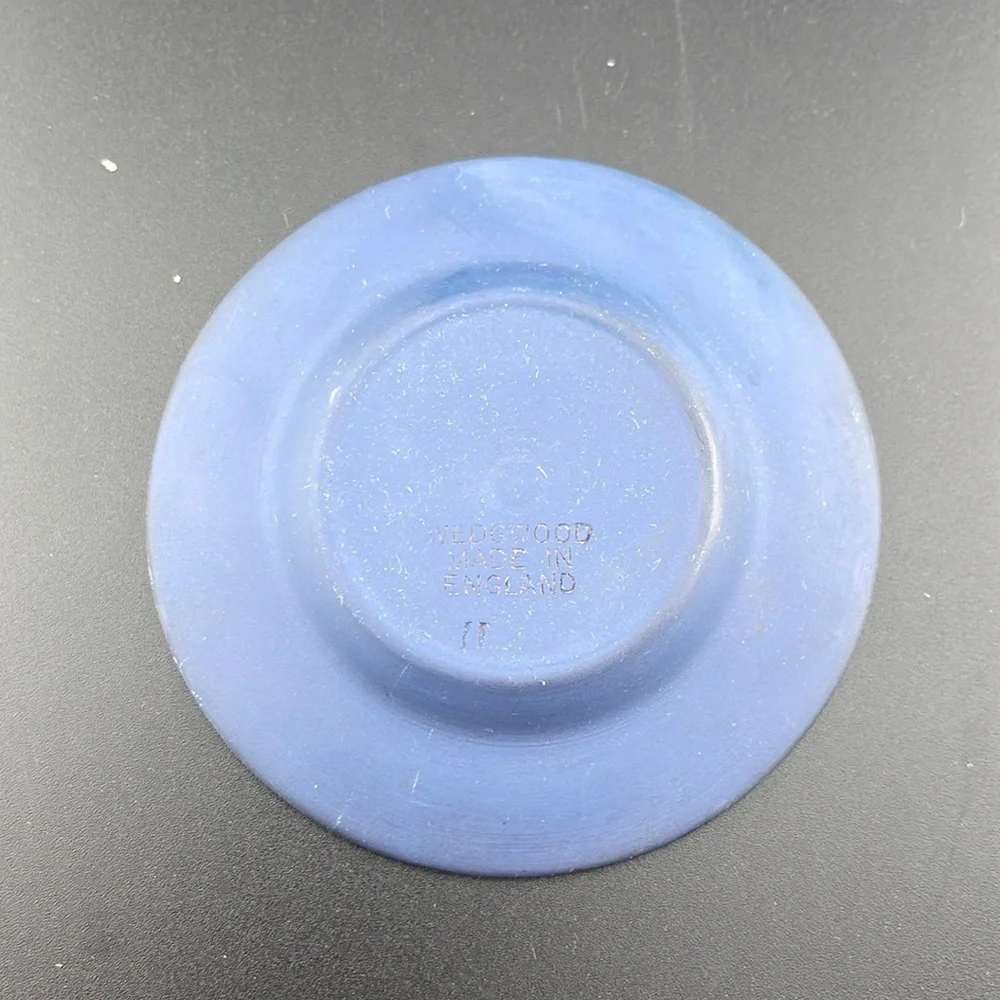 Dark Blue 3.75 Round Wedgewood Decorative Dish